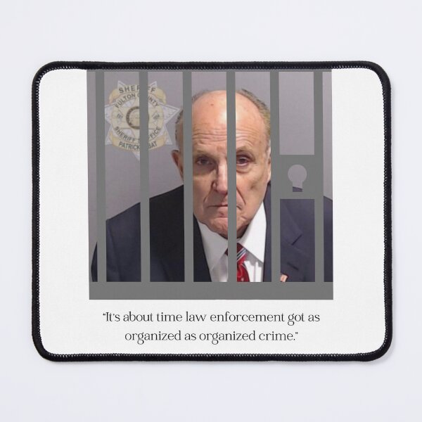 Item preview, Giuliani organized crime behind bars designed and sold by MSTlady.
