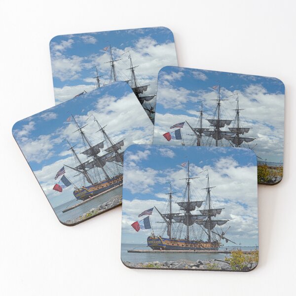 Item preview, French Tall Ship Hermione designed and sold by ShorelineImages.