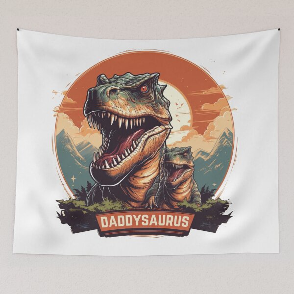 Item preview, Daddysaurus: The Alpha Dino Dad designed and sold by KaleidoKiosk.