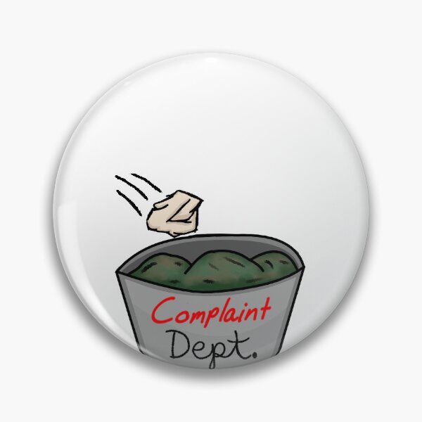 Item preview, Complaint Department designed and sold by RueNThings.
