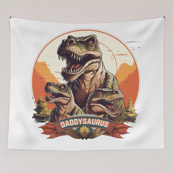 Item preview, Daddysaurus: The Alpha Dino Dad designed and sold by KaleidoKiosk.