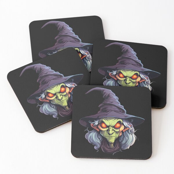 Item preview, Spooky halloween witch designed and sold by Wickystickers.
