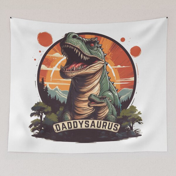 Item preview, Daddysaurus: The Alpha Dino Dad designed and sold by KaleidoKiosk.