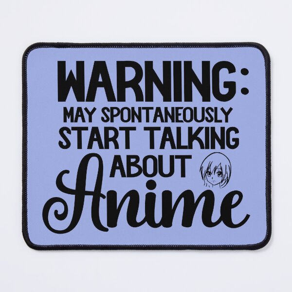 Item preview, Anime Unleashed: A Warning of Passionate Conversations designed and sold by QuadMacDesigns.