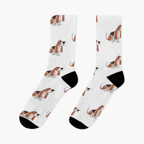 Item preview, Doggust day 17 Basset Hound designed and sold by kewaizii.