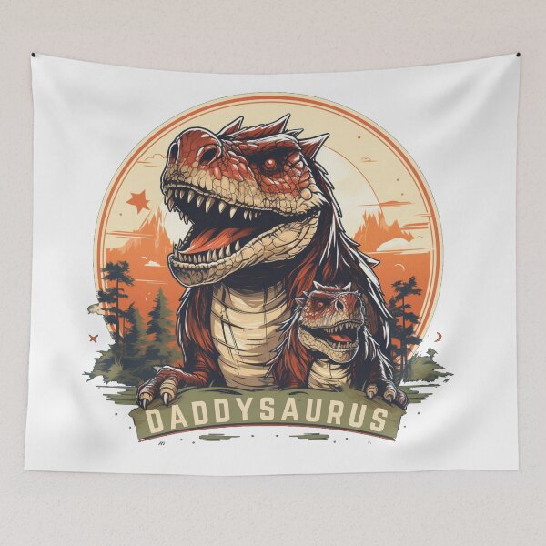 Item preview, Daddysaurus: The Alpha Dino Dad designed and sold by KaleidoKiosk.