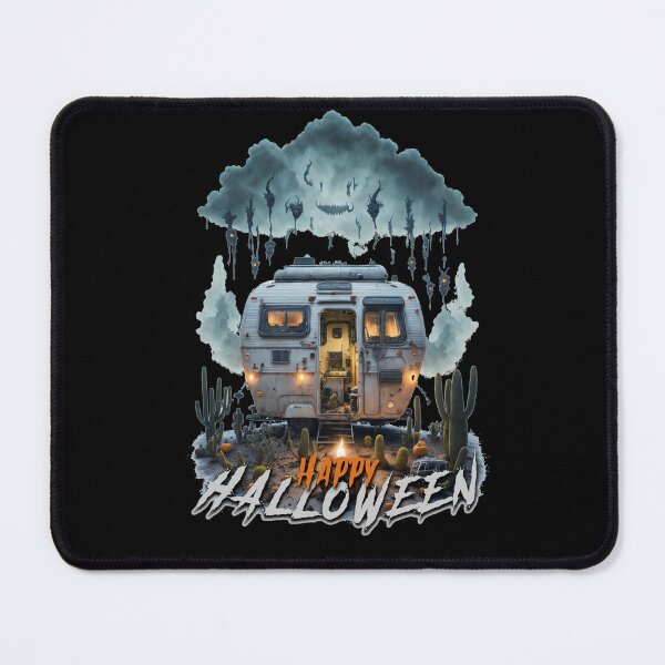 Item preview, Happy Halloween Camper in Desert designed and sold by Barbaventuras.