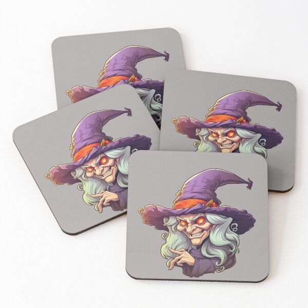 Item preview, Spooky halloween witch designed and sold by Wickystickers.