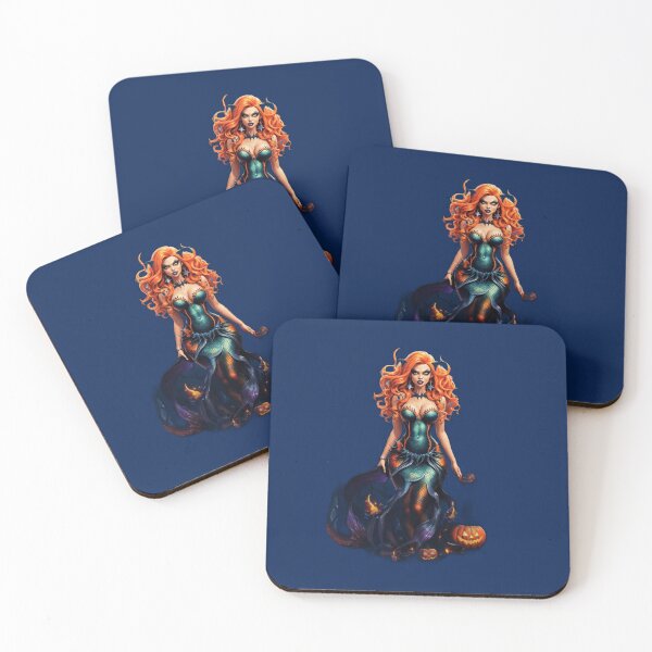 Item preview, Halloween Wicked Mermaid  designed and sold by SirenasWorld.