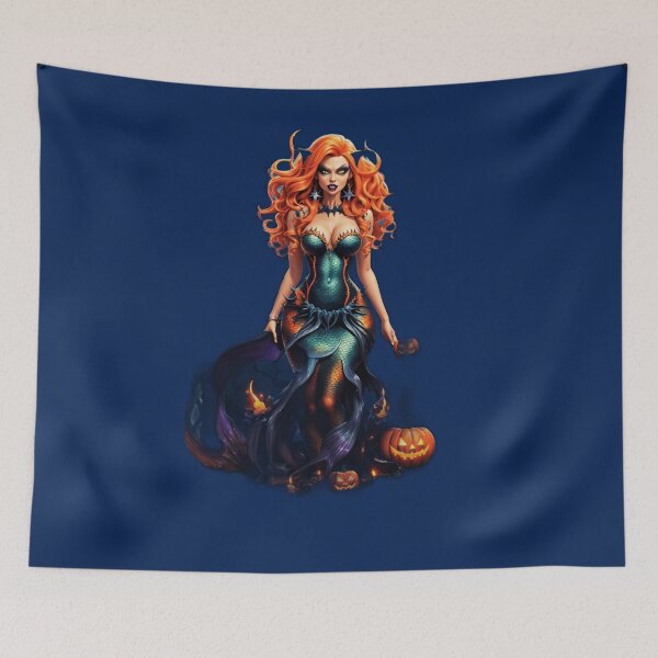 Item preview, Halloween Wicked Mermaid  designed and sold by SirenasWorld.