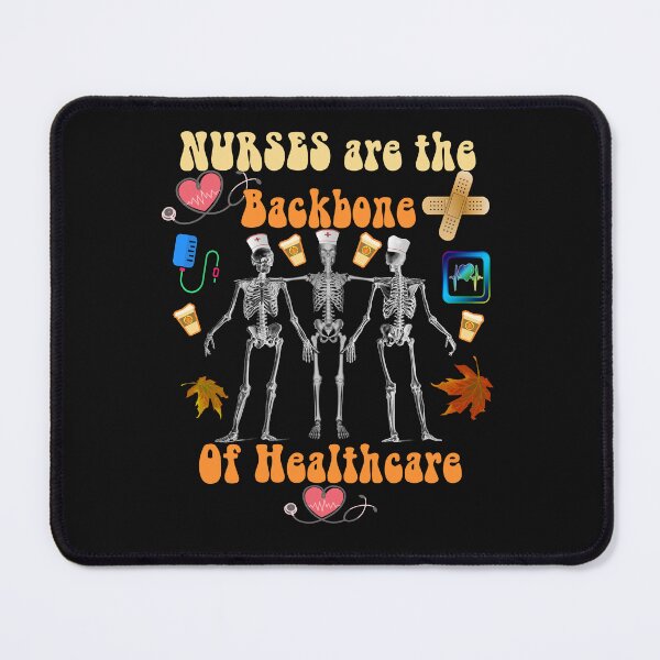 Item preview, Halloween Funny Quote, Nurses Are The Backbone Of Healthcare designed and sold by Cute & Sassy Custom Gifting Boutiques.