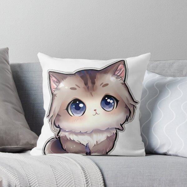 Item preview, Anime Style Cat Version 2 designed and sold by HcnDesigner.