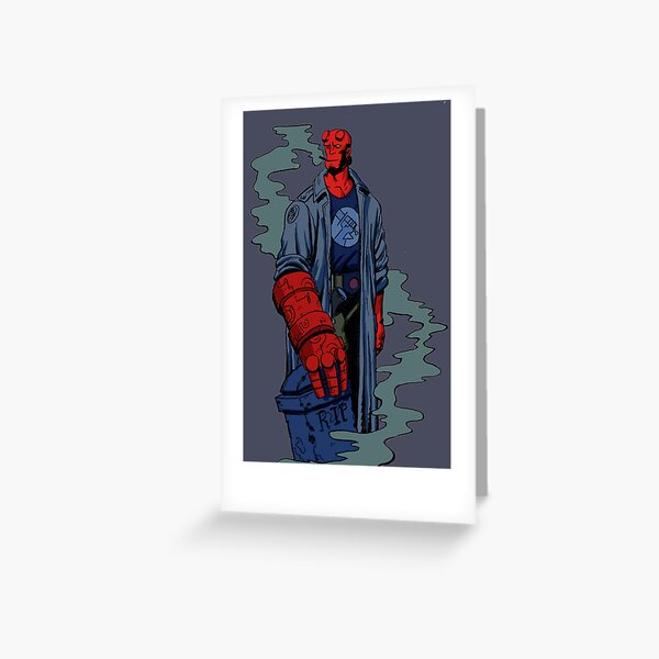 Item preview, Hellboy Graveyard designed and sold by artmanyag.