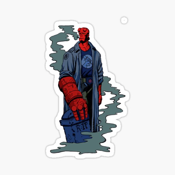 Item preview, Hellboy Graveyard designed and sold by artmanyag.