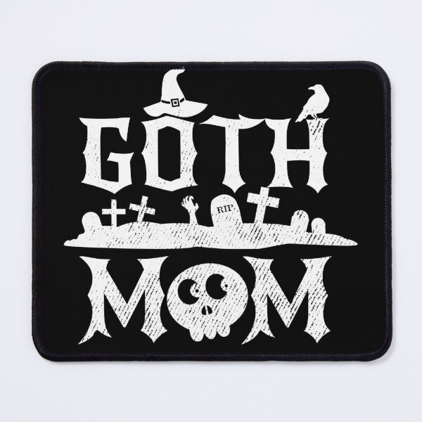 Item preview, Goth Mom Funny Halloween designed and sold by Thevulcano.