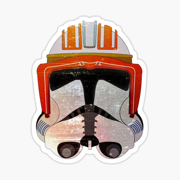 Vista previa del artículo con la obra «Diseño retro del casco Commander Cody.», diseñado y vendido por danilo262.
