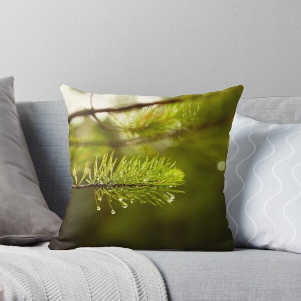 Item preview, wet pine branch after the rain designed and sold by LiubovAvdeeva.