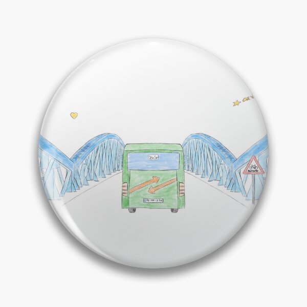 Item preview, Freiburg im Breisgau bridge blue color designed and sold by centlia.