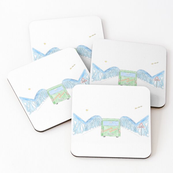 Item preview, Freiburg im Breisgau bridge blue color designed and sold by centlia.