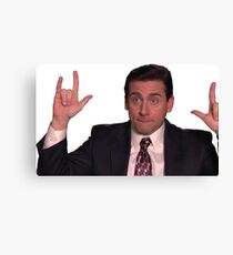 Lienzo michael g scott