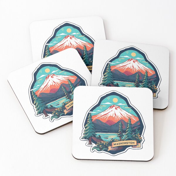 Item preview, Washington State Sticker 1 designed and sold by CherryColaRain.