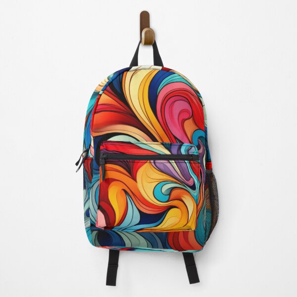 Item preview, Patrón de abstracción de ondas bastante colorido designed and sold by SmileshareShop.
