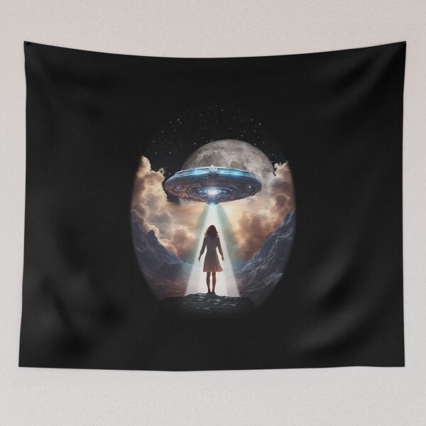 Item preview, UFO WOMAN designed and sold by ThanktheMakerT.