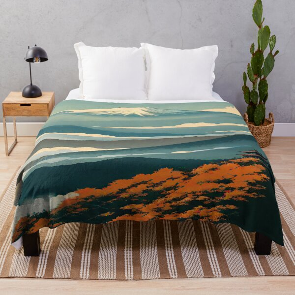 Item preview, Mount Fuji and Tranquil Temple designed and sold by I-A-Troy.