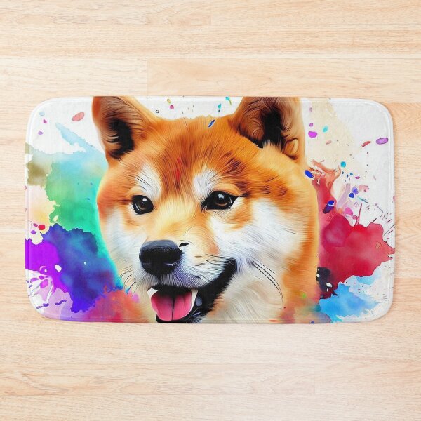 Item preview, Shiba-Inu Dreams Splash Art designed and sold by The Digital Compass.