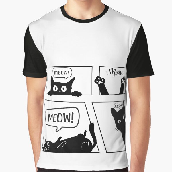 Item preview, Manga cat designed and sold by AnimeCloud.