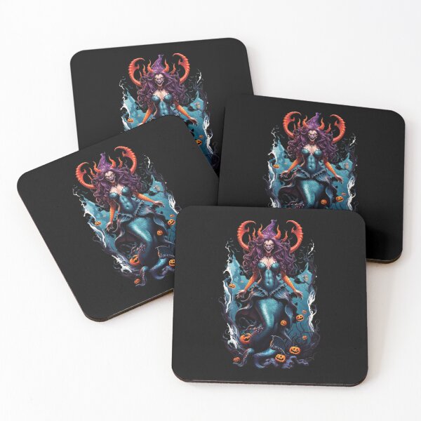 Item preview, Demonic Mermaid Queen designed and sold by SirenasWorld.