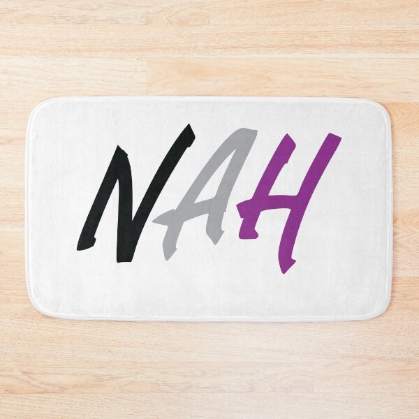 Item preview, NAH Asexual Pride LGBT quotes designed and sold by bouraydasbrand.
