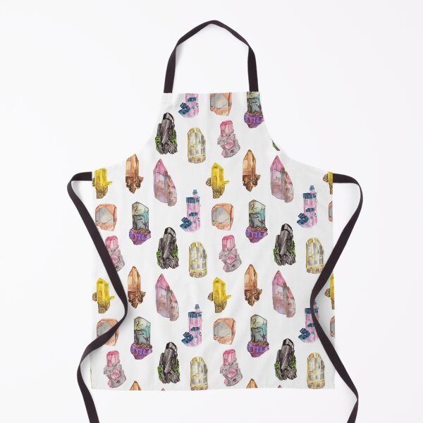 Item preview, Watercolour Crystals Repeat Pattern designed and sold by Sara Brenton.