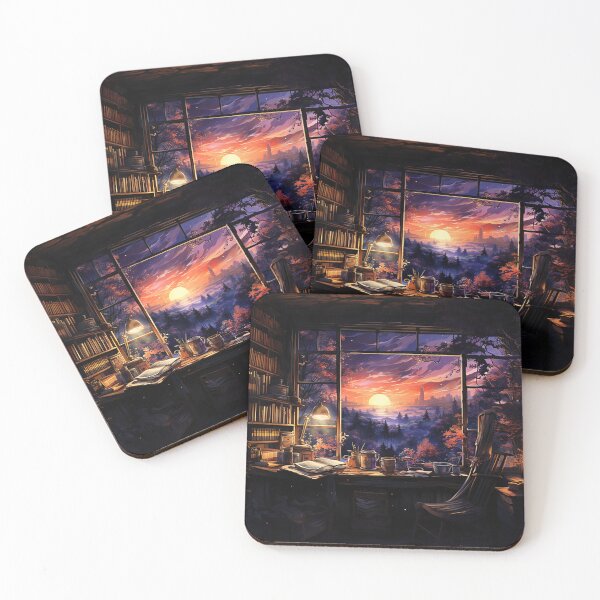 Item preview, Deskside Sunset designed and sold by CastleBySea.