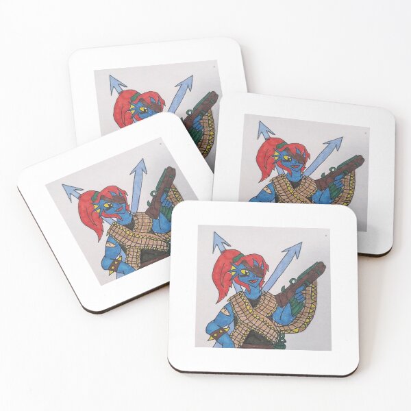 Item preview, Undyne, battle ready designed and sold by SuzieArtistAU.
