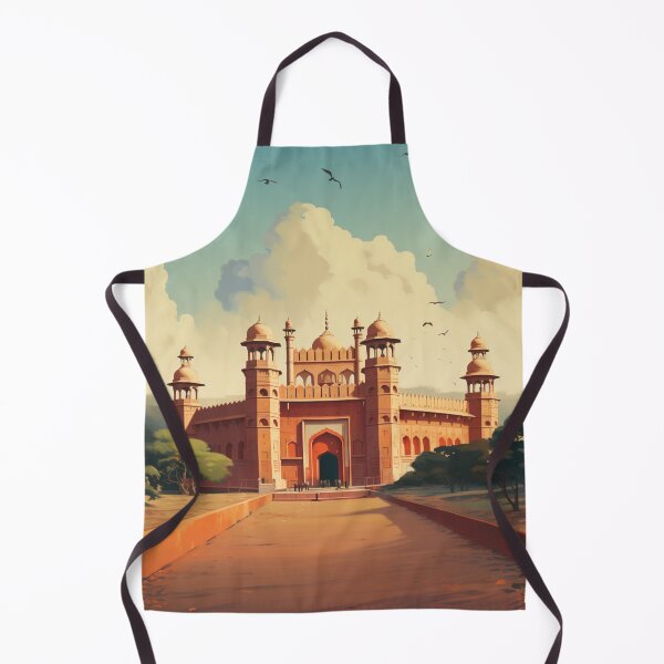 Item preview, A Vintage Travel Illustration of Delhi - India designed and sold by GoodOldVintage.