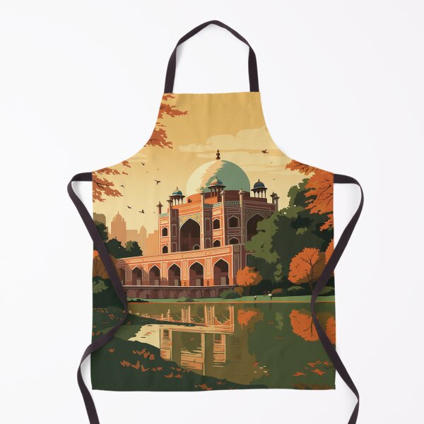 Item preview, A Vintage Travel Illustration of Delhi - India designed and sold by GoodOldVintage.