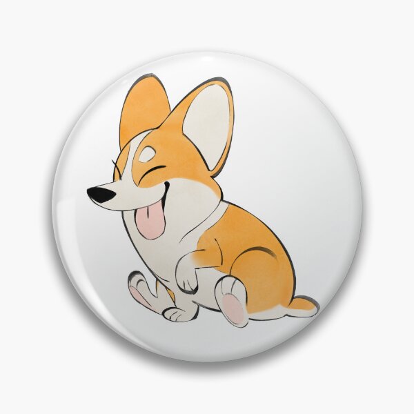 Item preview, Doggust day 25 Pembroke Welsh Corgi designed and sold by kewaizii.