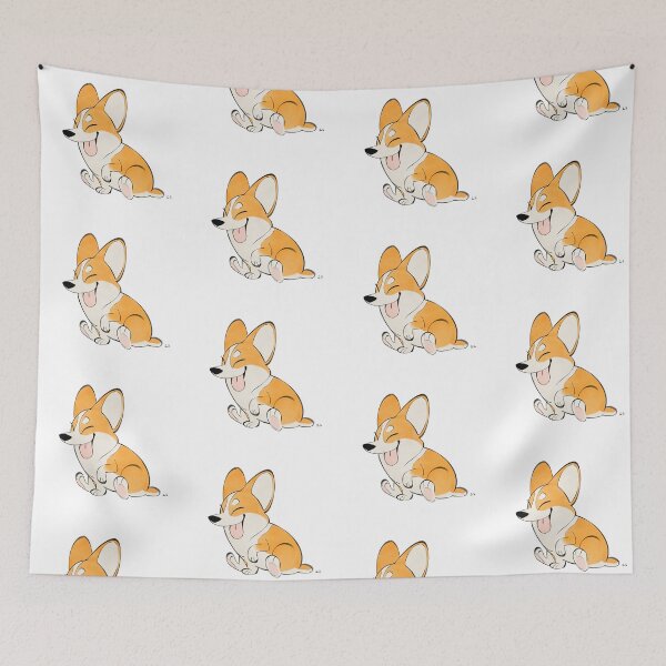 Item preview, Doggust day 25 Pembroke Welsh Corgi designed and sold by kewaizii.