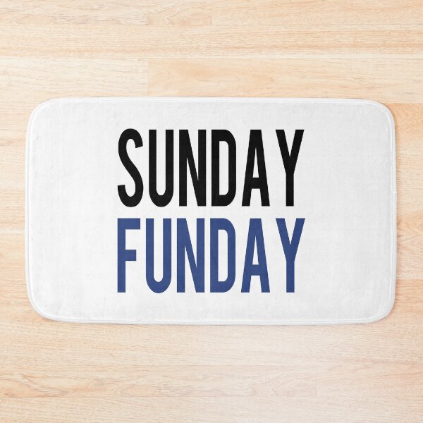Item preview, Sunday Funday (blue) designed and sold by raineOn.