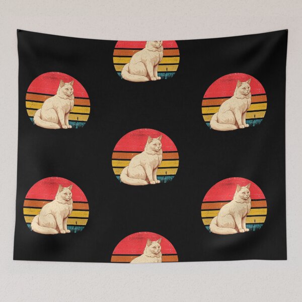 Item preview, Turkish Angora Vintage Retro Sunset designed and sold by rafaeltto.
