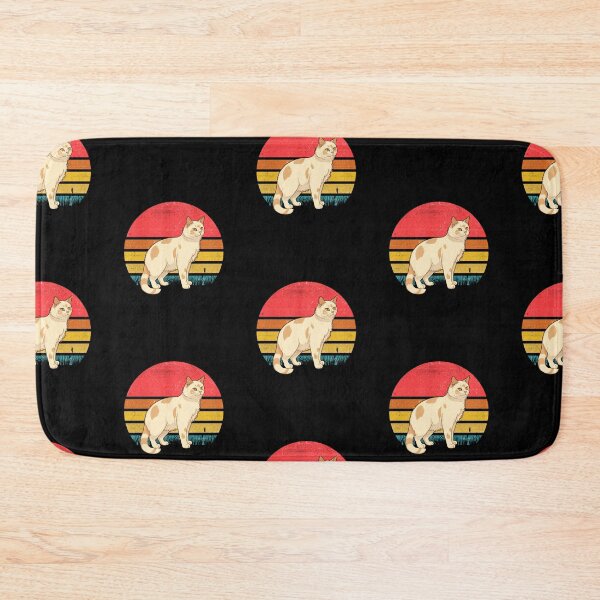 Item preview, Turkish Van Cat Vintage Retro Sunset designed and sold by rafaeltto.