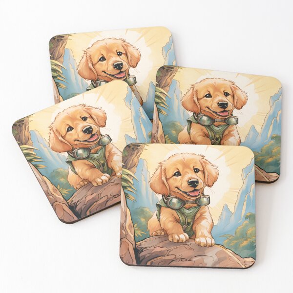 Item preview, Golden Retriever Adventure  designed and sold by ARTficiallyAnon.
