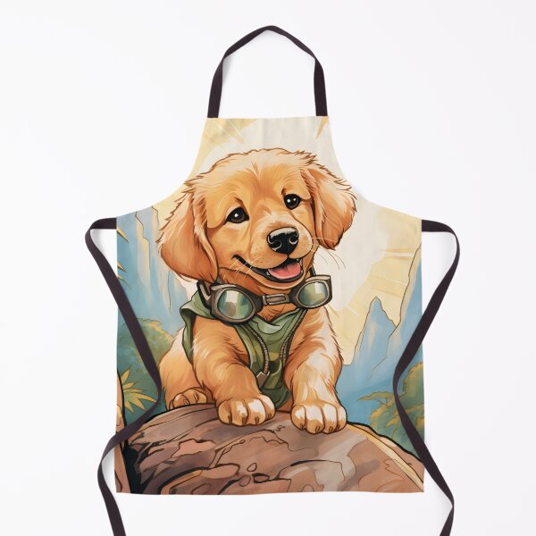 Item preview, Golden Retriever Adventure designed and sold by ARTficiallyAnon.