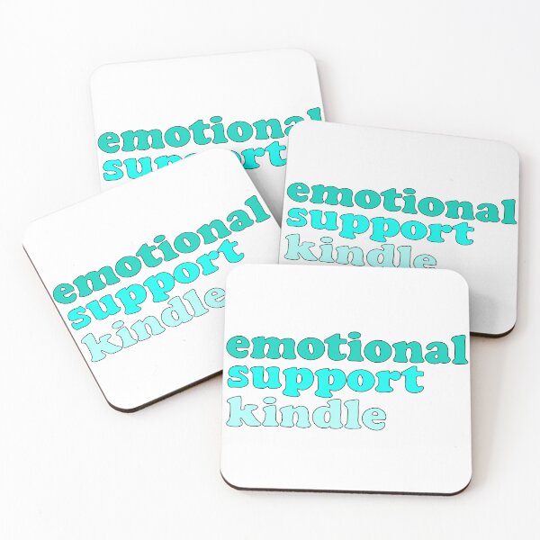 Item preview, Turquoise Emotional Support Kindle designed and sold by ereardon0.