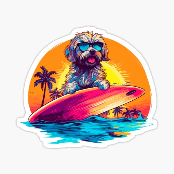 Just Another Surf Shirt With Hack Of A View Sticker for Sale by  SteadyRolling