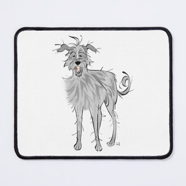 Item preview, Doggust day 28 Irish Wolfhound designed and sold by kewaizii.