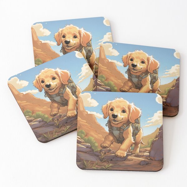 Item preview, Golden Retriever Adventure  designed and sold by ARTficiallyAnon.