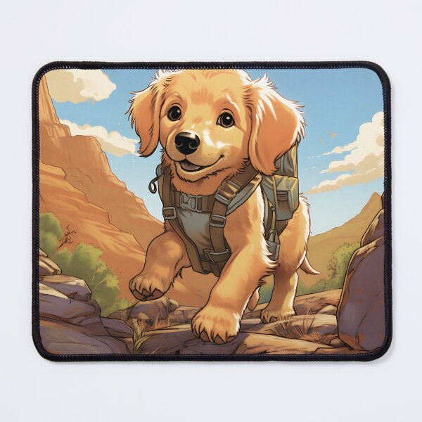 Item preview, Golden Retriever Adventure  designed and sold by ARTficiallyAnon.