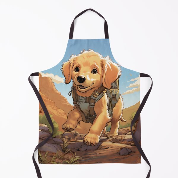 Item preview, Golden Retriever Adventure designed and sold by ARTficiallyAnon.